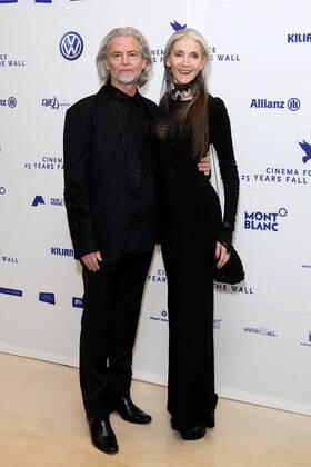 Hermann Buehlbecker und Eveline Hall - Heroes Gala in Hotel Adlon in Berlin am 08.11.2014 Copyright: xJamesxColdreyx