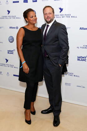 Smudo mit Ehefrau Esther - Heroes Gala in Hotel Adlon in Berlin am 08.11.2014 Copyright: xJamesxColdreyx