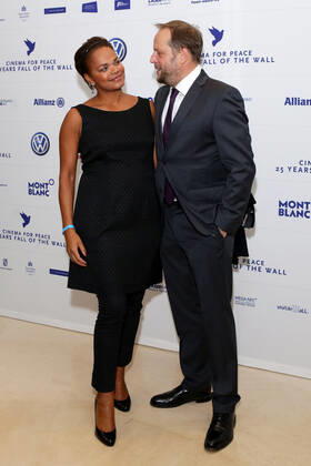 Smudo mit Ehefrau Esther - Heroes Gala in Hotel Adlon in Berlin am 08.11.2014 Copyright: xJamesxColdreyx