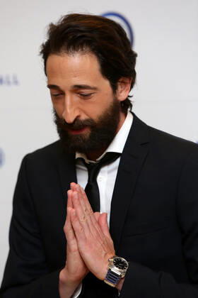 Adrien Brody - Heroes Gala in Hotel Adlon in Berlin am 08.11.2014 Copyright: xJamesxColdreyx