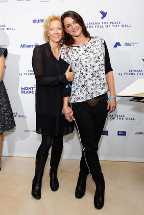 Katja Riemann und Katja von Garnier - Heroes Gala in Hotel Adlon in Berlin am 08.11.2014 Copyright: xJamesxColdreyx