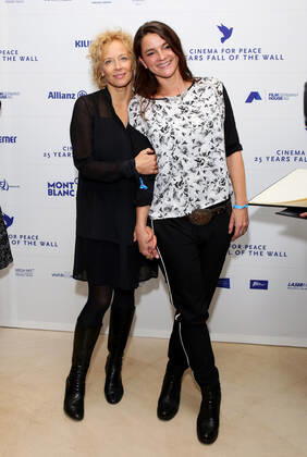 Katja Riemann und Katja von Garnier - Heroes Gala in Hotel Adlon in Berlin am 08.11.2014 Copyright: xJamesxColdreyx