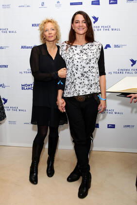 Katja Riemann und Katja von Garnier - Heroes Gala in Hotel Adlon in Berlin am 08.11.2014 Copyright: xJamesxColdreyx