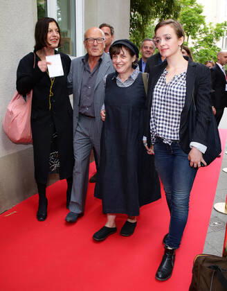 Angela Winkler, Volker Schloendorff und Katharina Thalbach mit enkelin Nellie - Blechtrommel Ð DirectorÕs Cut Screening in Berlin on 07.06.2014 Copyright: xJamesxColdreyx