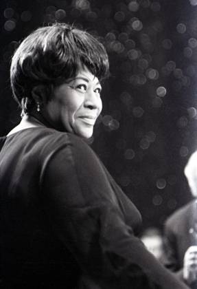 20 03 1965, Berlin, GDR Ella Fitzgerald, singer On 20 03 1965 she and Louis Armstrong gave a concert in the old Friedrichstadtpalast on the occasion of their tour through the GDR Berlin, Ella Fitzgerald, Fitzgerald, GDR, German, Germa