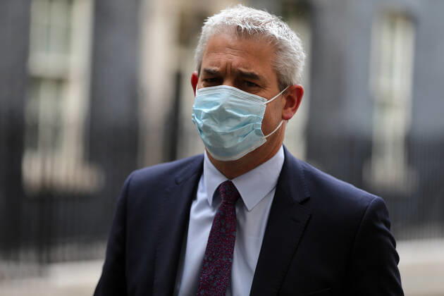 May 4, 2021, London, England, United Kingdom: Chief Secretary to the Treasury STEVE BARCLAY is seen in Downing Street. London United Kingdom - ZUMAs262 20210504_zip_s262_042 Copyright: xTayfunxSalcix