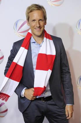 Jan HAHN has died at the age of 47, Jan HAHN presenter ,single image,cropped single image,The Udo Honig Story,movie premiere,on 01 09 2015 in M U E N C H EN red carpet,red carpet a