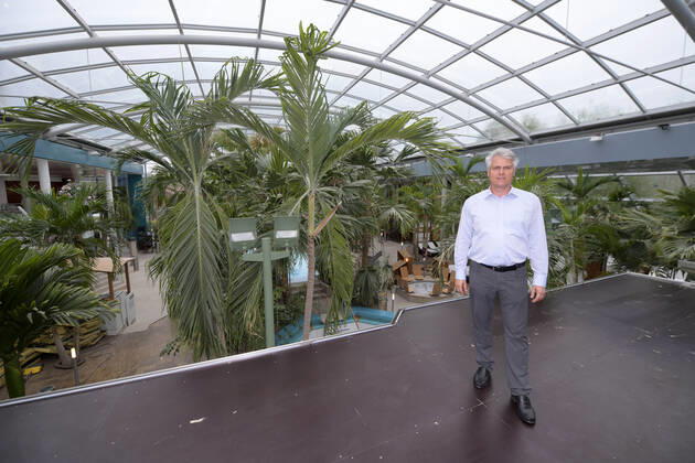 18 05 2021, Bad Wörishofen, 300 days in the Corona lockdown, the spa in Bad Wörishofen uses the time without guests to realize extensive renovations and new buildings In the picture, managing di