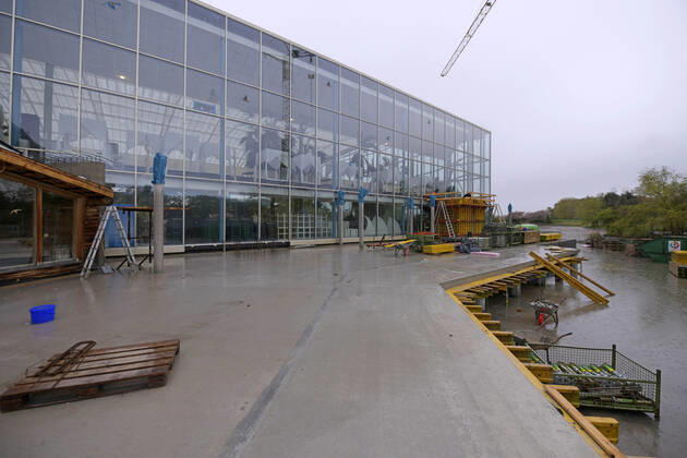 18 05 2021, Bad Wörishofen, 300 days in the Corona Lockdown, the thermal spring in Bad Wörishofen uses the time without guests around extensive renovations and new build