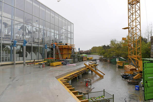 18 05 2021, Bad Wörishofen, 300 days in the Corona Lockdown, the thermal spring in Bad Wörishofen uses the time without guests around extensive renovations and new build