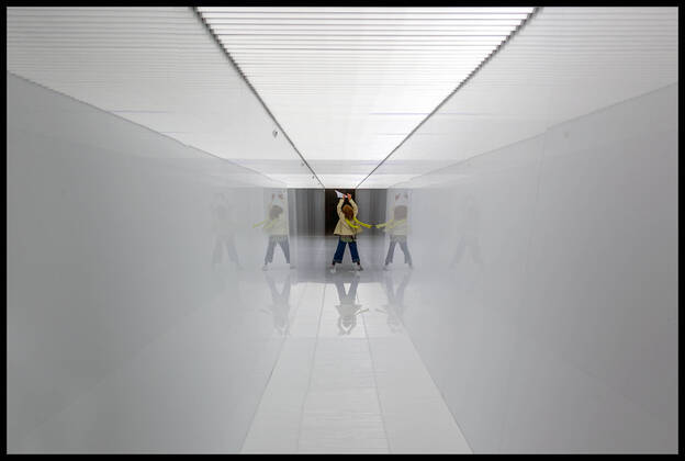 Bilder des Jahres 2021, Entertainment 05 Mai Entertainment Themen der Woche KW20 Entertainment Bilder des Tages . 18 05 2021. London, United Kingdom. RYOJI IKEDA exhibition 180 Studios. Fact Magazine and The Vinyl Factory, in collaboration with Audemars Piguet Contemporary, present a new RYOJI IKEDA exhibition in 180 Studios. The largest exhibition of the artist s work ever staged, including numerous world premieres, RYOJI IKEDA invites viewers to immerse themselves in Ikeda s dynamic digital universe. A subterranean exploration of sound and light, the show takes viewers on a sensory journey through 180 Studio s labyrinth-like spaces. xMartynxWheatleyx xi-Imagesx IIM-22188-0018