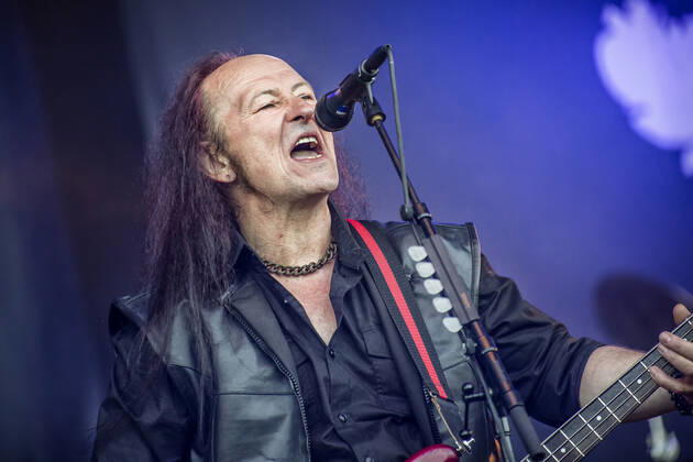 Venom Sweden, Solvesborg - June 10, 2017. The British heavy metal band Venom performs a live concert during the Swedish music festival Sweden Rock Festival 2017 in Blekinge. Here bass player Conrad Lant, also known as Cronos, is seen live on stage. S?lvesborg Blekinge Sweden Norje  Copyright: xGonzalesxPhoto TerjexDokkenx