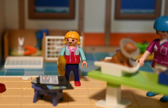 Playmobil toys, taken on 21 May 2021