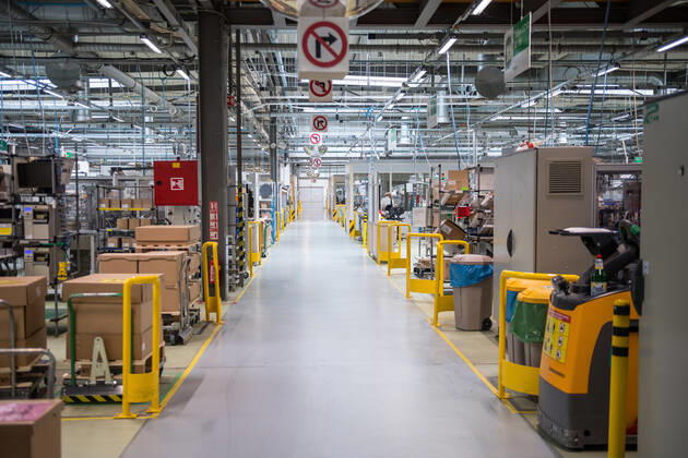 A part of a production plant of the Schneider Electric company is seen on June 17, 2021, in Pisek, Czech Republic. The multinational company manufactures electrical machines, devices and electronic equipment. (CTKxPhoto PetrxSkrivanek) CTKPhotoP2021061804198 SKR_005
