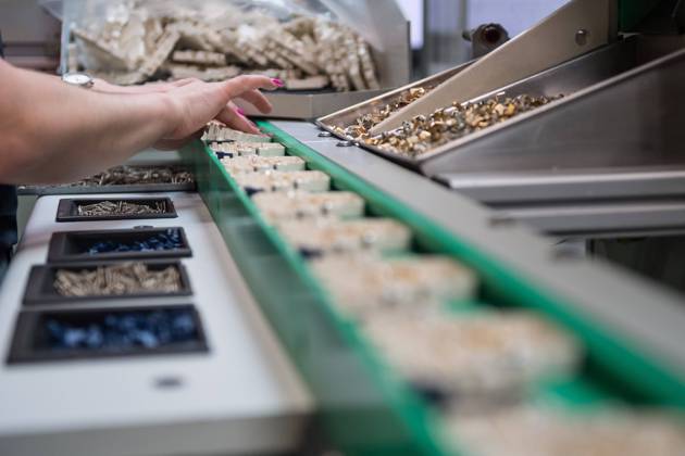 A part of a production plant of the Schneider Electric company is seen on June 17, 2021, in Pisek, Czech Republic. The multinational company manufactures electrical machines, devices and electronic equipment. (CTKxPhoto PetrxSkrivanek) CTKPhotoP2021061804207 SKR_007