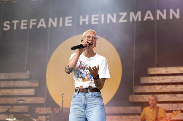Stefanie Heinzmann live as part of the concert series Back on Stage at the Gilde Parkbühne Hannover, 26 06 2021 Foto:xU.xStammx xFuturexImage