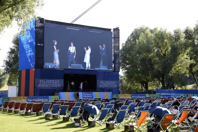 Premiere of the feature film Mein Sohn at the 38 Filmfest München at the Open Air Kino am Olympiasee Munich, 09 07 2021 Foto:xS.xAdamx xFuturexImage
