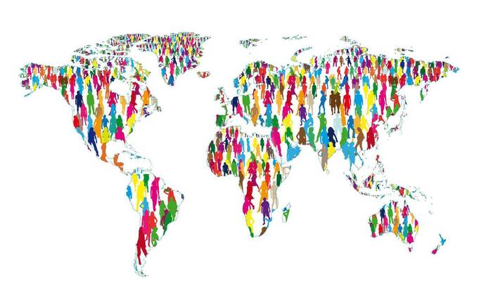 World Population, 23.02.2011 10:21:07, Copyright: xxedos4x Panthermedia04277963