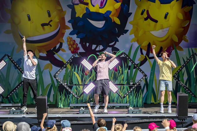 Deine Freunde live at the picnic concert at the Zoopark Festwiese Erfurt, 18 07 2021 Foto:xM.xKremerx xFuturexImage