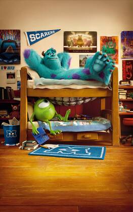 Sulley & Mike Wazowski Film: Monsters University (USA 2013) Director: Dan Scanlon 08 June 2013  Copyright: MaryxEvansxAFxArchivexPixar 13065256 EDITORIAL USE ONLY