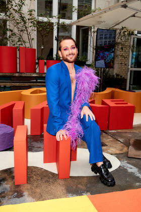 got2b Make up Launch Event Riccardo Simonetti at the got2b Make up Launch Event at the Michelberger Hotel in Berlin Copyright: xEventpressxGolejewskix