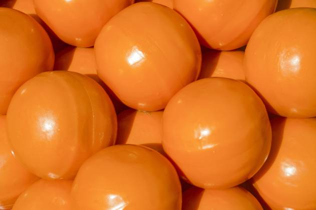 General stock image - Edam cheese.