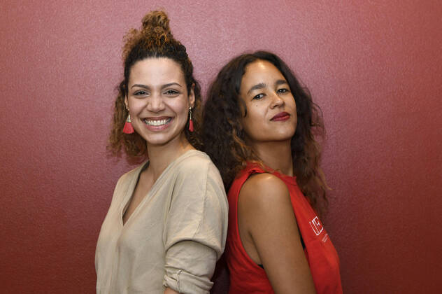 Haley Louise Jones and Sarah Blaßkiewitz at the premiere of the movie Ivie wie Ivie at the Kino am Raschplatz Hannover, 26 07 2021 Foto:xC.xNiehausx xFuturexImage
