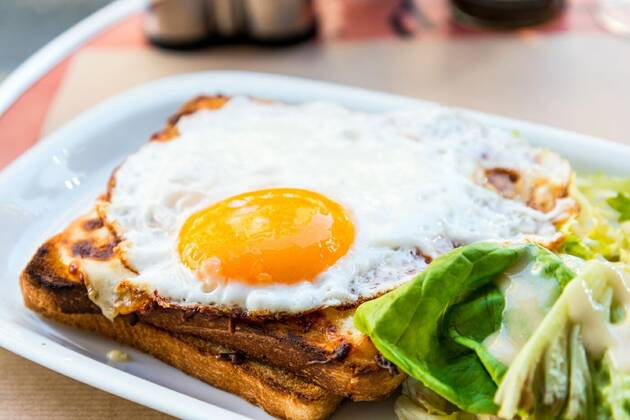  French Toasted Sandwich - croque madame, 05.05.2013 21:50:29, Copyright: xlittlecliex Panthermedia09171160