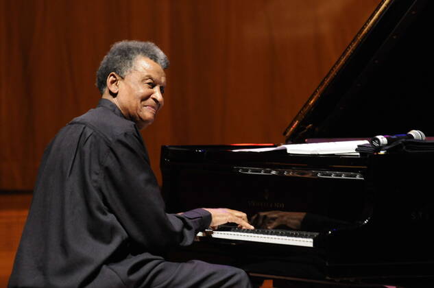 Der suedafrikanische Jazz-Pianist Abdullah Ibrahim (früher: Dollar Brand). The jazz pianist Abdullah Ibrahim (aka Dollar Brand) from South Africa. Essen DEU;DE;GERMANY;DEUTSCHLAND;ALLEMAGNE