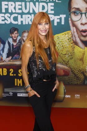 Andrea Sawatzki at the premiere of the movie Hilfe, ich hab meine Freunde geschrumpft at the Cinedom Cologne, 29 08 2021 Foto:xC.xHardtx xFuturexImage