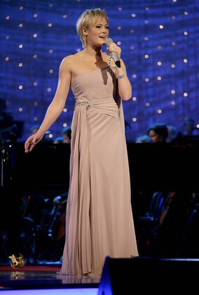 Sängerin Helene Fischer (GER) - Generalprobe 16. Jose Carreras Gala 2010 in der Neuen Messe Leipzig