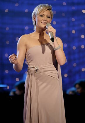 Sängerin Helene Fischer (GER) - Generalprobe 16. Jose Carreras Gala 2010 in der Neuen Messe Leipzig