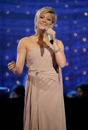Sängerin Helene Fischer (GER) - Generalprobe 16. Jose Carreras Gala 2010 in der Neuen Messe Leipzig