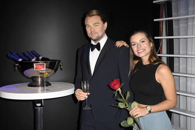Maxime Herbord at the unveiling of the wax figure of Leonardo DiCaprio at Madame Tussauds Berlin, 31 08 2021 Foto:xF.xKernx xFuturexImage