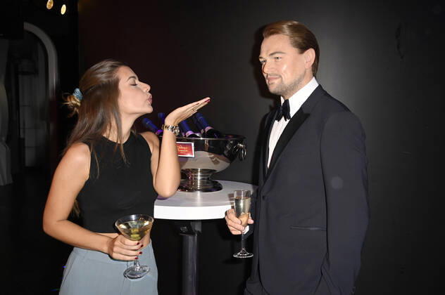 Maxime Herbord at the unveiling of the wax figure of Leonardo DiCaprio at Madame Tussauds Berlin, 31 08 2021 Foto:xF.xKernx xFuturexImage