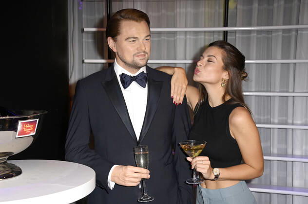 Maxime Herbord at the unveiling of the wax figure of Leonardo DiCaprio at Madame Tussauds Berlin, 31 08 2021 Foto:xF.xKernx xFuturexImage