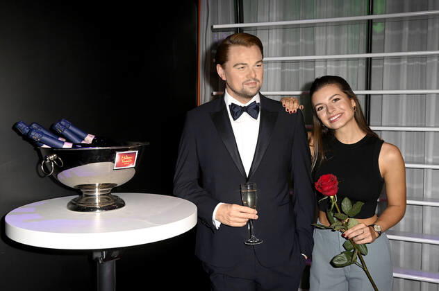 Maxime Herbord at the unveiling of the wax figure of Leonardo DiCaprio at Madame Tussauds Berlin, 31 08 2021 Foto:xF.xKernx xFuturexImage