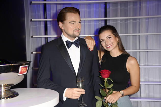 Maxime Herbord at the unveiling of the wax figure of Leonardo DiCaprio at Madame Tussauds Berlin, 31 08 2021 Foto:xF.xKernx xFuturexImage