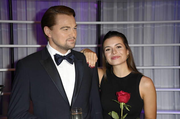 Maxime Herbord at the unveiling of the wax figure of Leonardo DiCaprio at Madame Tussauds Berlin, 31 08 2021 Foto:xF.xKernx xFuturexImage