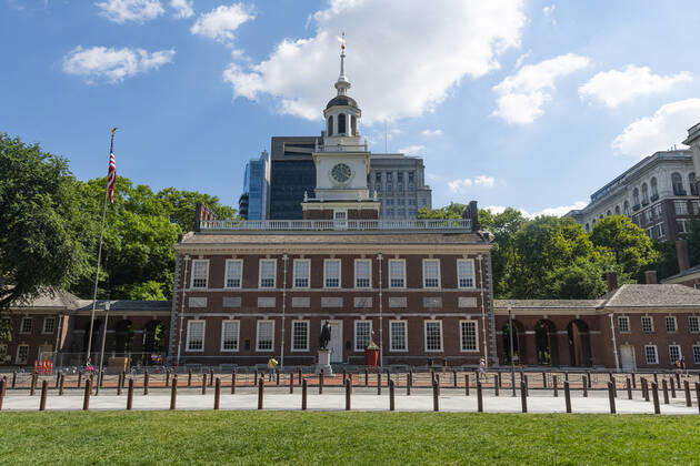 Independence Hall, Philadelphia, Pennsylvania, United States of America, North America Copyright: MichaelxRunkel 1184-5837 Editorial Use Only