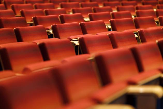 Empty rows of seats bear witness to the yawning emptiness in the Filmforum at the Museum Ludwig, where many film screenings had to be cancelled last year due to the pandemic The cultural sector has been hit hard economically by the corona pandemic and the accompanying corona rules such as 2G or 3G Topic image, symbol image Cologne, 14 09 2021 Foto:xC.xHardtx xFuturexImage