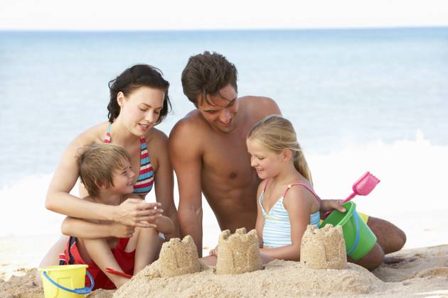 family,beach holiday,families,beach holidays mmq-q0j ,model released, Symbolfoto
