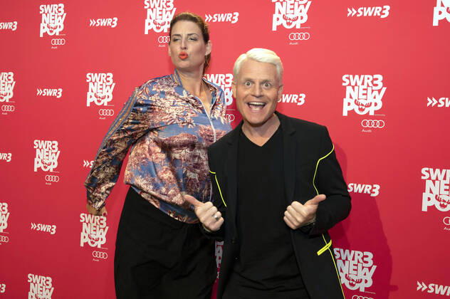 Elena Uhlig and Guido Cantz at the recording of the TV show SWR3 New Pop Festival Das Special at the Festspielhaus Baden Baden, 18 09 2021 Foto:xR.xSchmiegeltx xFuturexImage