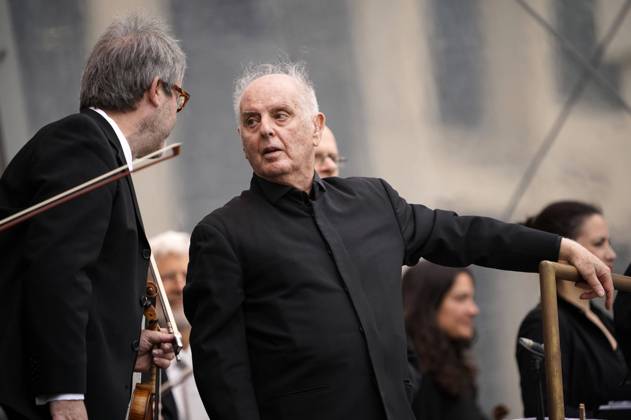 Daniel Barenboim at the Staatsoper für alle 2021 event with works by Richard Wagner, Giuseppe Verdi, Carl Maria von Weber and Robert Schumann live at Bebelplatz Berlin, 19 09 2021 Foto:xT.xBartillax xFuturexImage