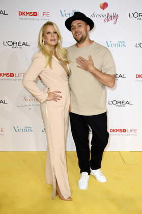 Barbara Schöneberger and Max Mutzke at the DKMS Life Dreamday 2021 at the nhow Hotel Berlin, 22 09 2021 Foto:xF.xKernx xFuturexImage