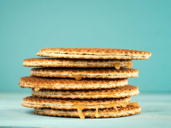  Stroopwafels or caramel Dutch Waffles, 12.10.2020, Copyright: xFascinadorax Panthermedia25854117