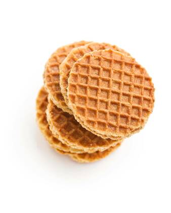  Sweet waffle biscuits., 13.10.2020, Copyright: xjirkaejcx Panthermedia26635093