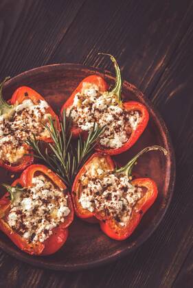  Stuffed peppers with feta, 13.10.2020, Copyright: xAlex9500x Panthermedia26838155