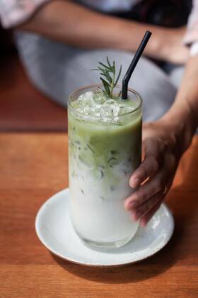  Iced matcha green tea latte, 13.10.2020, Copyright: xpunsayapornx Panthermedia27317084