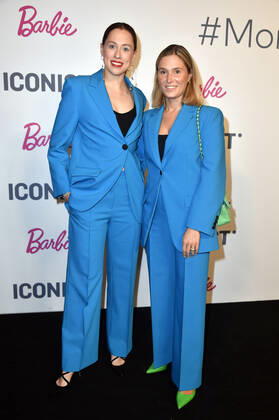 Sarah Köhler and Katharina Bonmann at the presentation of the 4 Iconista Award 2021 at the Stadtbad Oderberger Berlin, 14 10 2021 Foto:xN.xKubelkax xFuturexImage